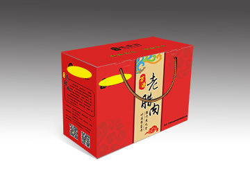 春節臘肉香腸大禮包包裝盒定做